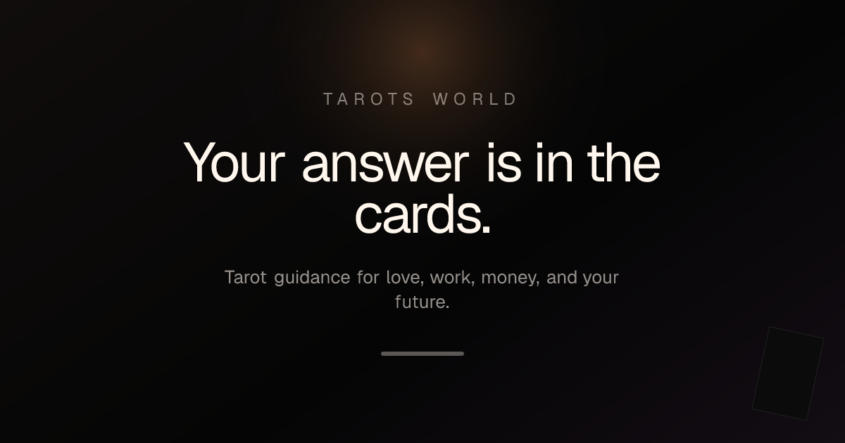 Show HN: Made an online 3D Tarot reading